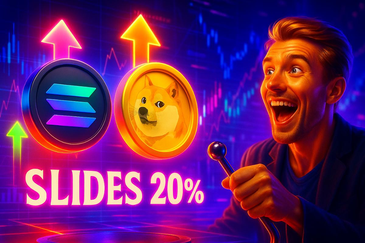 Solana & Dogecoin Slide 20% — Top Analysts Reveal Best Crypto to Buy During the Dip