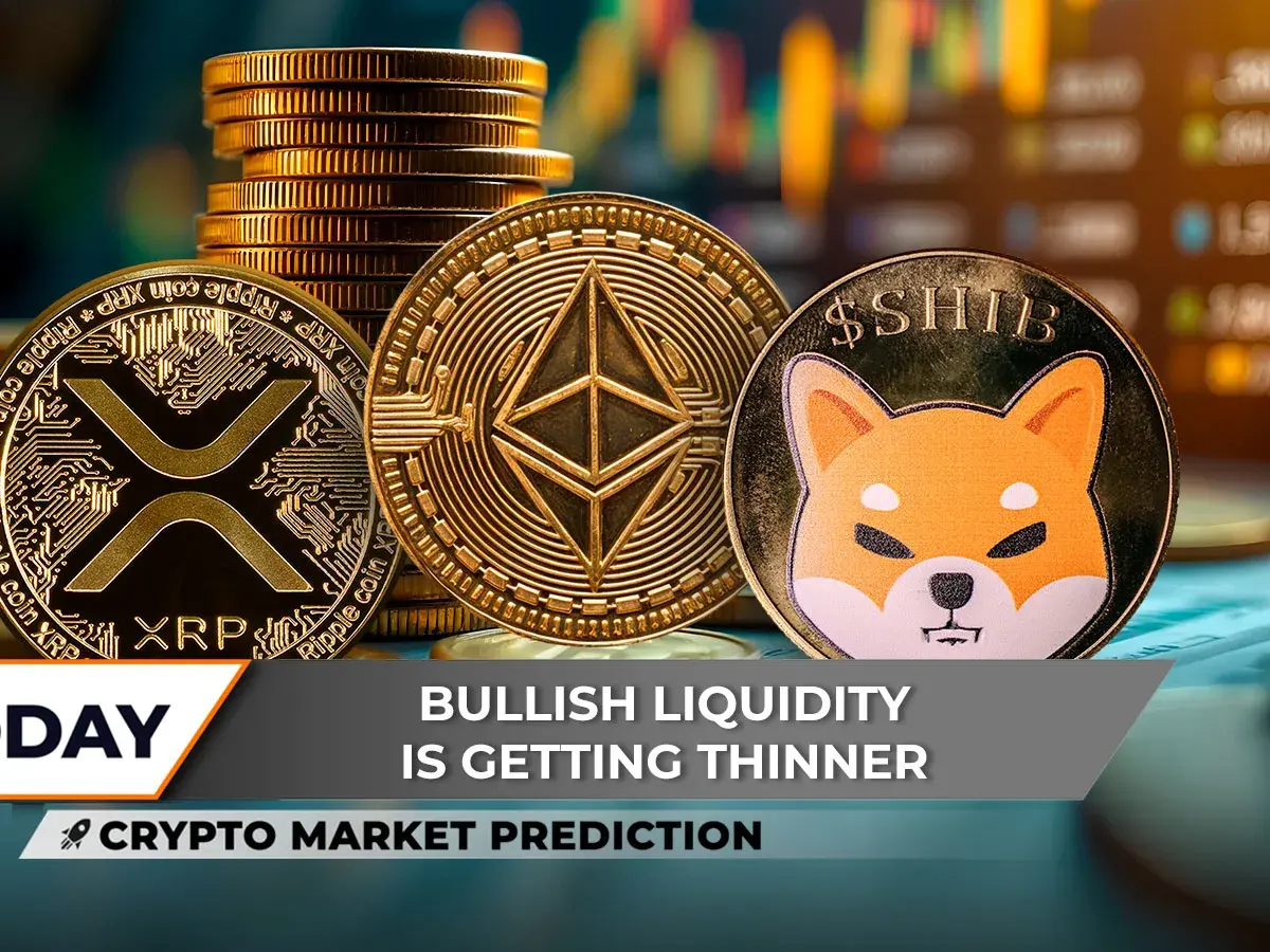 Crypto Market Prediction: XRP's Engines Are Hot Enough for a Rally, Ethereum (ETH): One More Price Surge Attempt, Shiba Inu (SHIB) Does Not ...