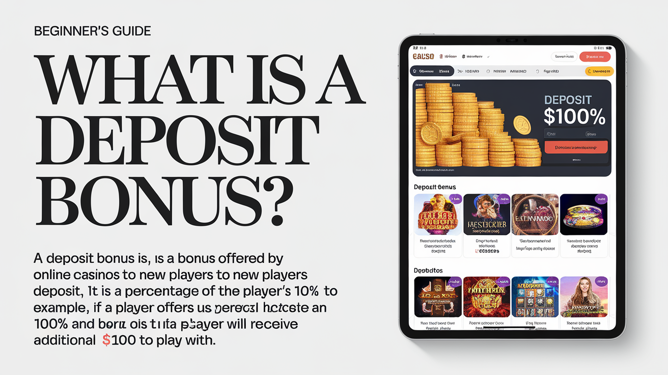 What is a deposit match bonus? A guide for beginners