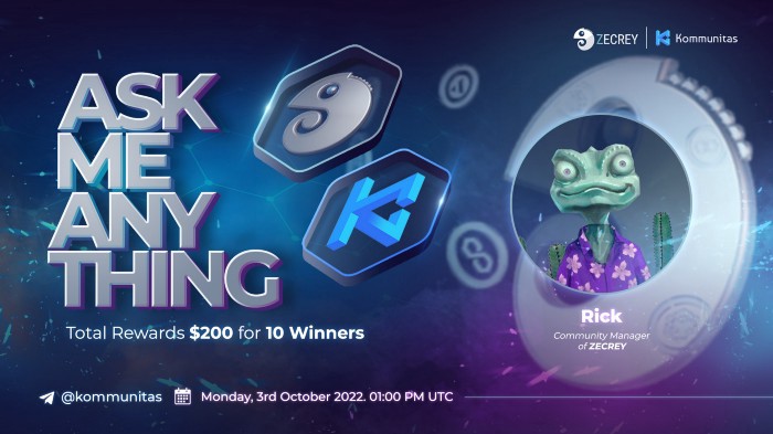 [RECAP] AMA: Kommunitas x Zecrey Protocol