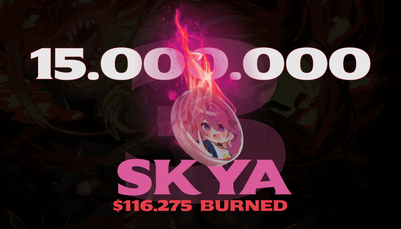 Sekuya Burns $293,230 in the Past Week and 3.5% of SKYA's Total Supply Reduced