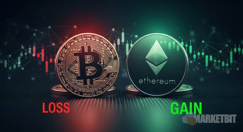 Bitcoin ETFs Lose $291M While Ether Gains $9M