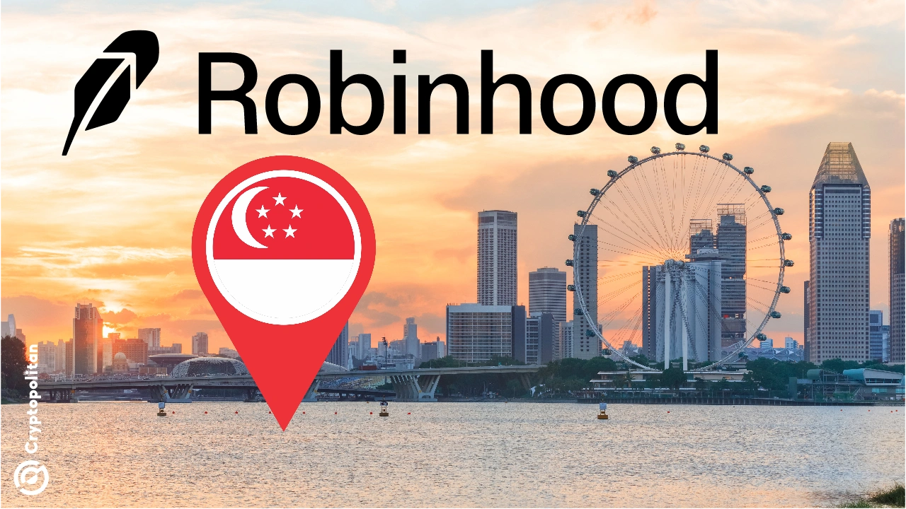 Robinhood Markets plans to launch crypto offerings in Singapore in 2025 through Bitstamp