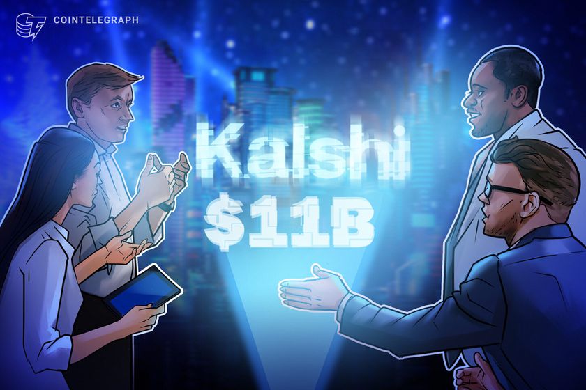 Kalshi raises $1B at $11B valuation after best volume month