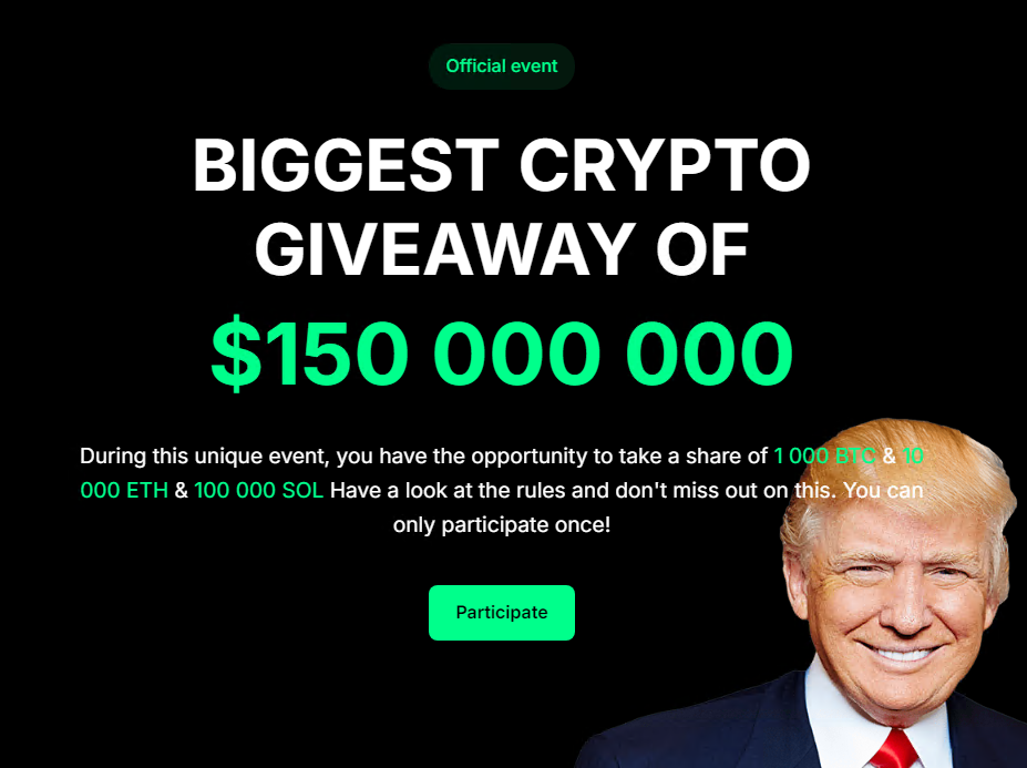 The Biggest Crypto Giveaway of $150,000,000 – Join Now!